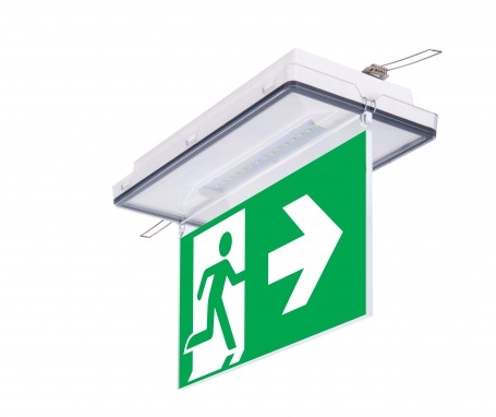 Lampa Exit Vella LED 6W, 1h, IP65, Intelight